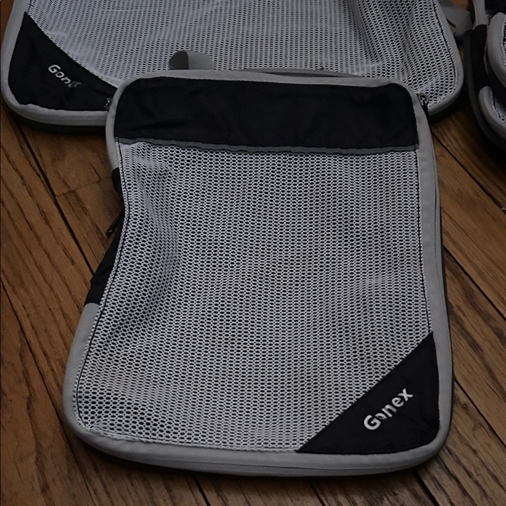 GONEX Black and Gray Travel Bag Set - Picture 5 of 9